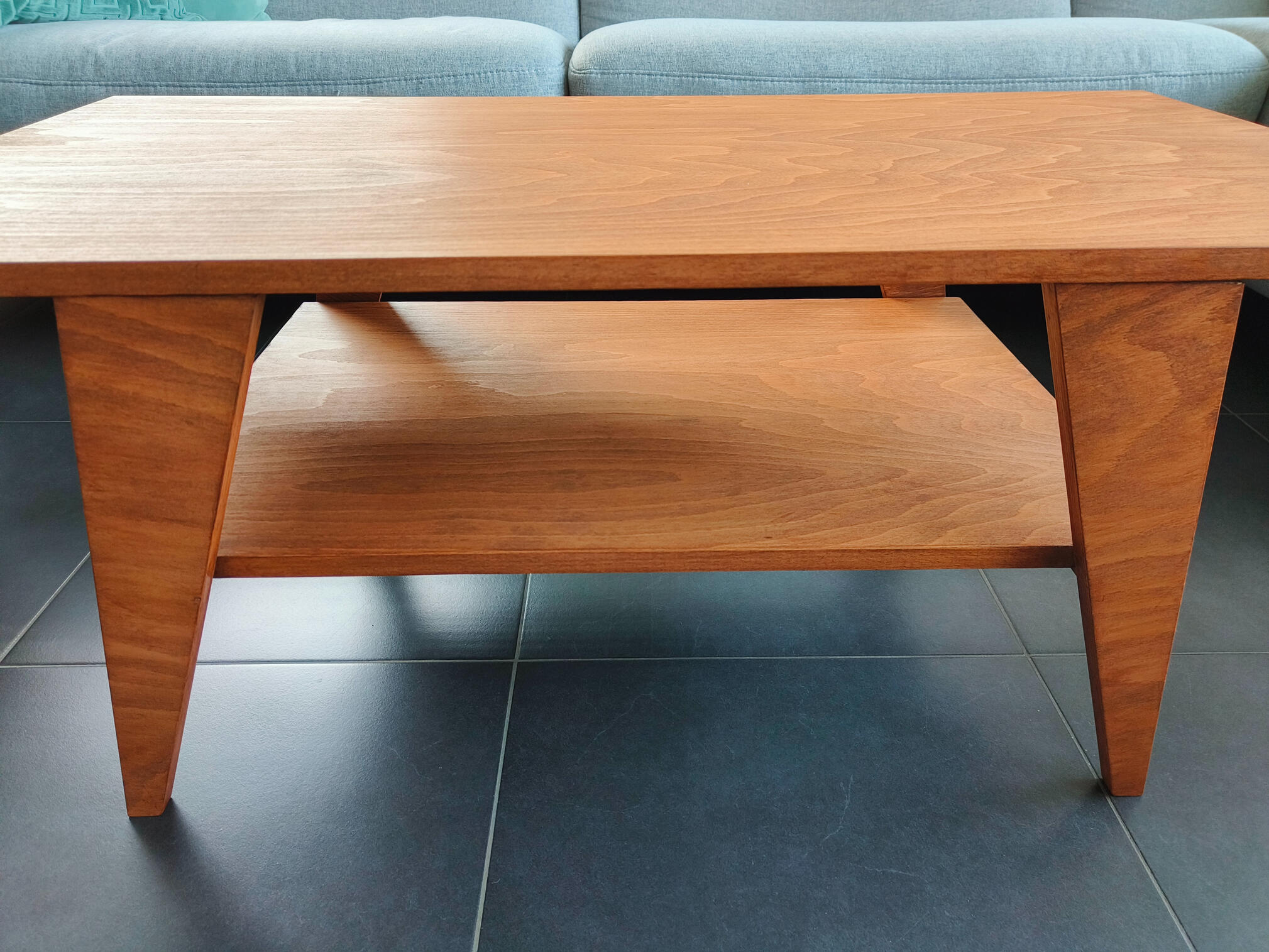 Houten salontafel