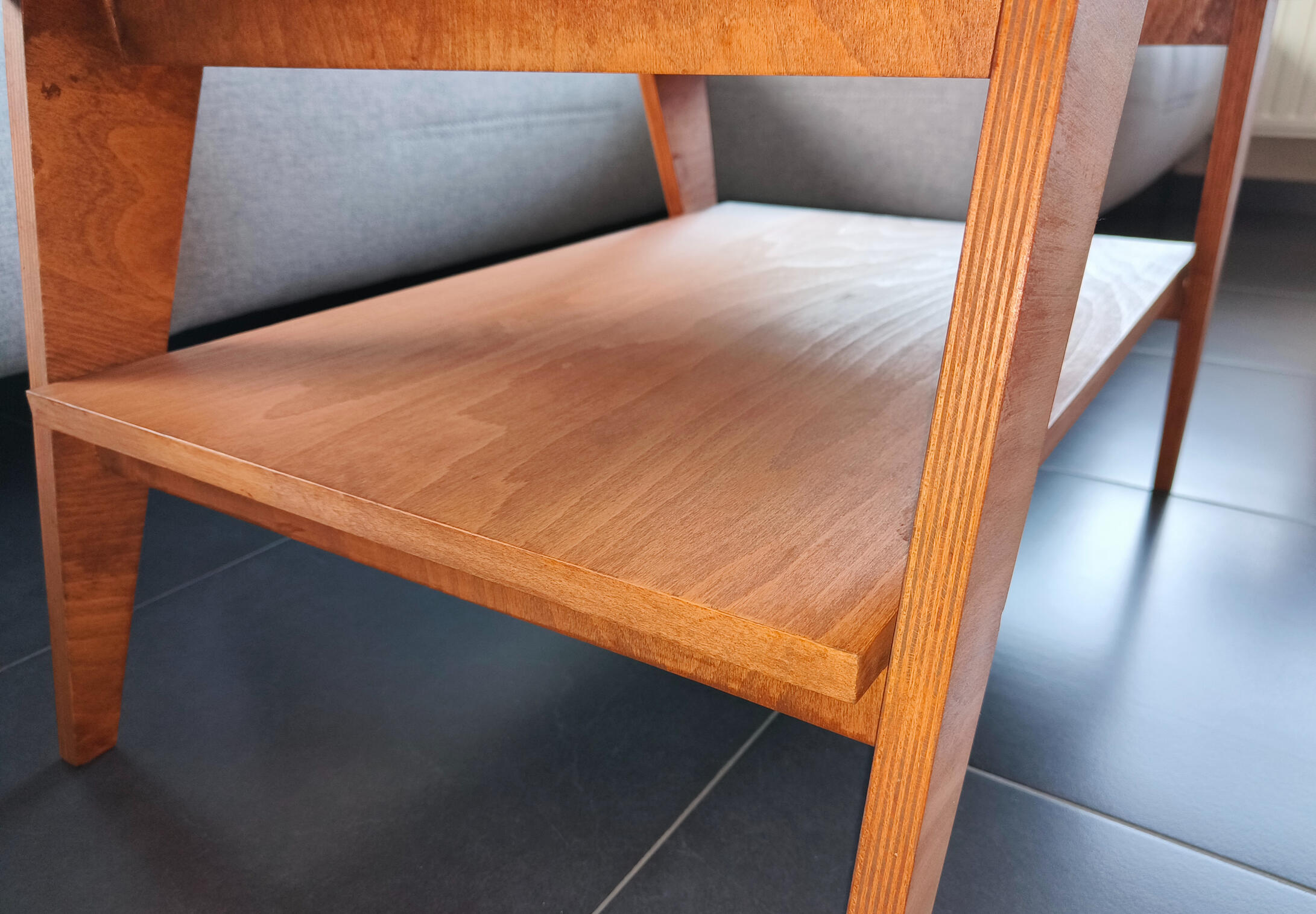 Houten salontafel