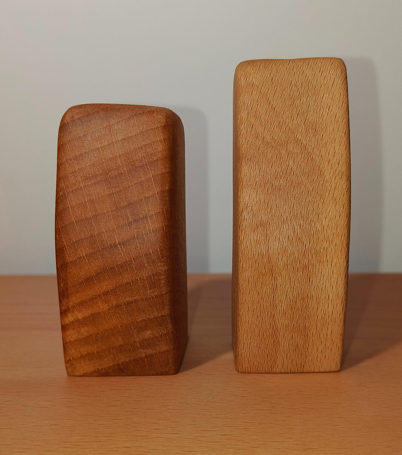 Houten vaasjes