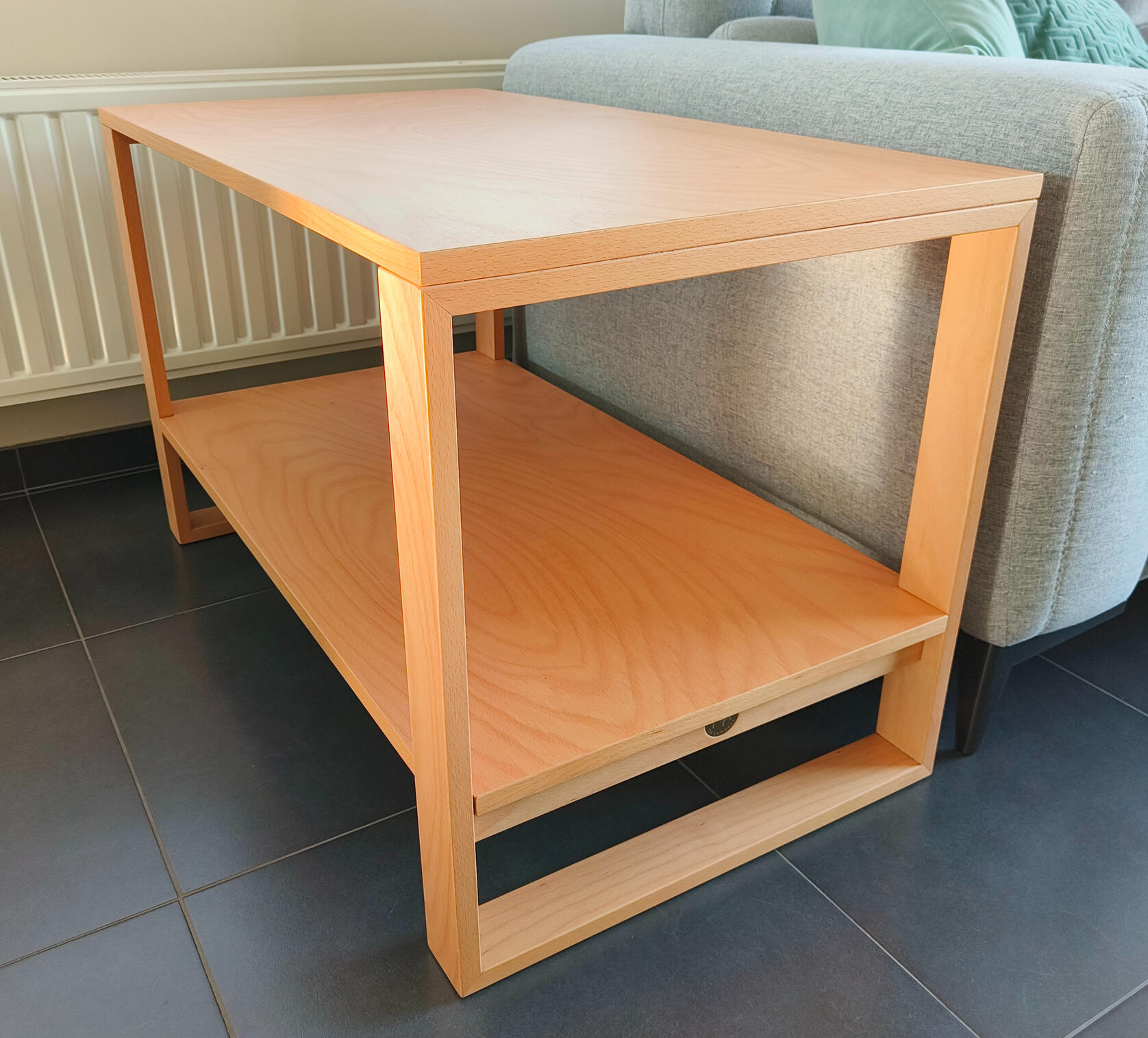 Houten bijzettafel